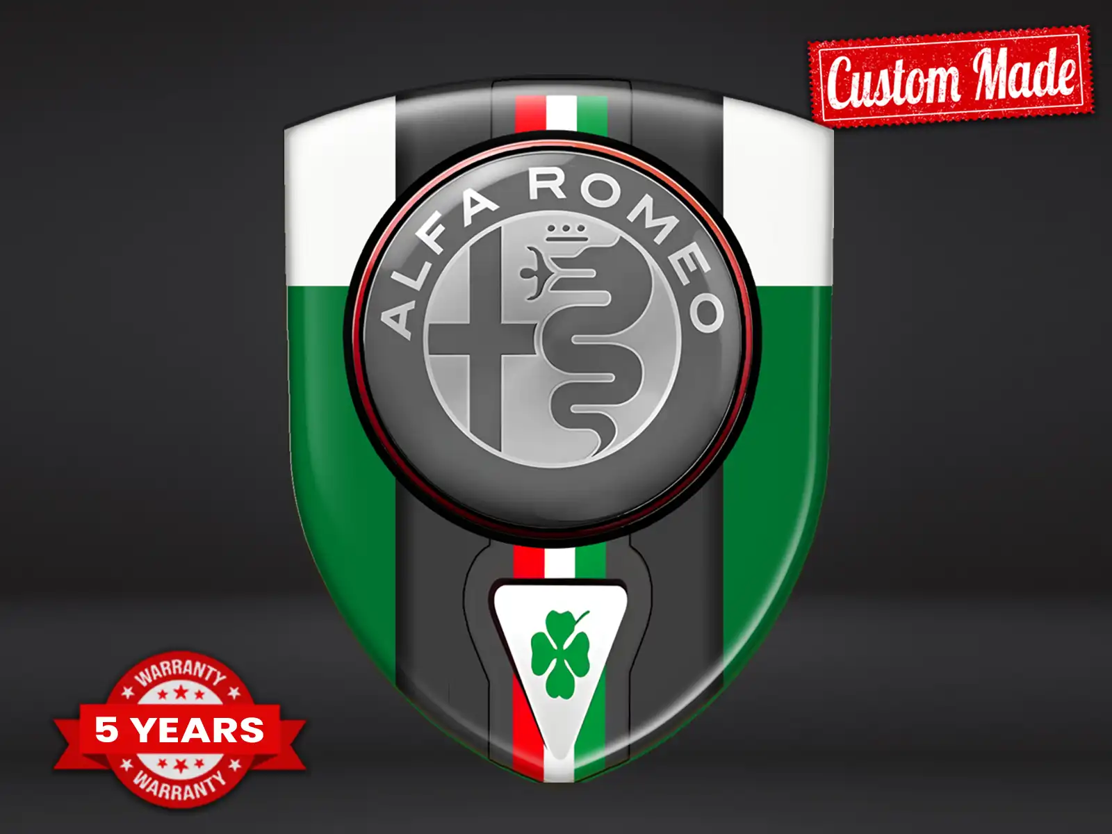 Alfa Romeo Business Sticker Racing Premium Design